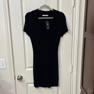 Abercrombie & Fitch Black Mini Dress
